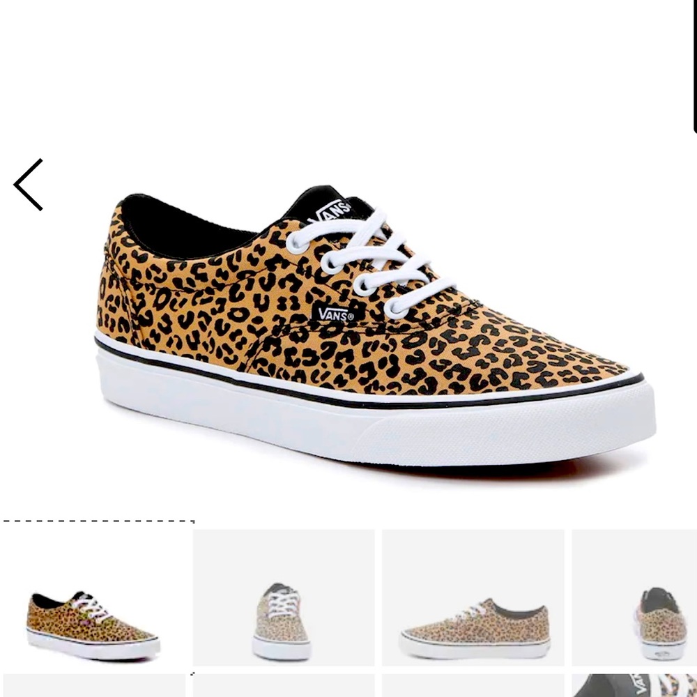 Vans Doheny Leopard Women’s Shoes Size 9